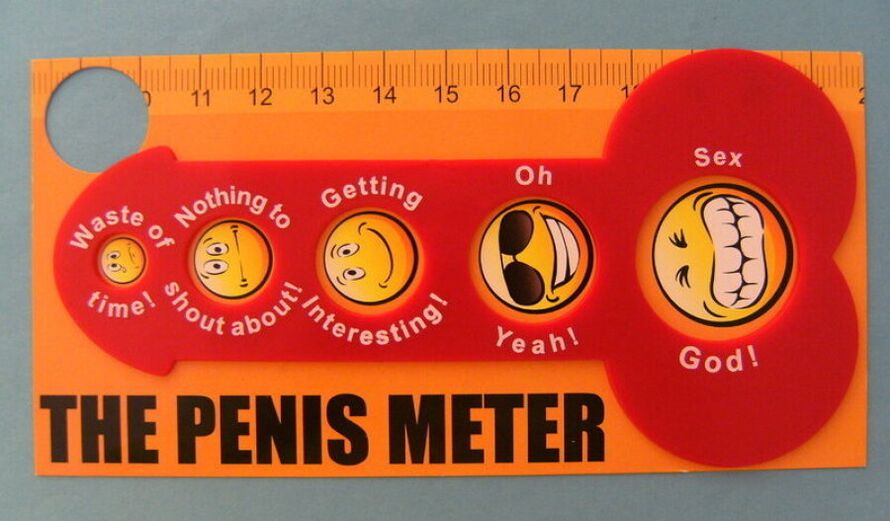 Ruler para sa pagsukat ng ari ng lalaki